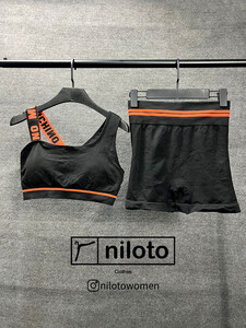 ست نیم تنه شورتک سیملس(08115)