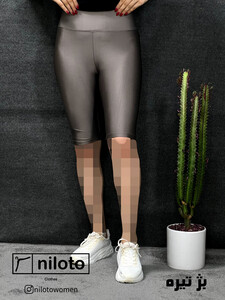 شلوارک-براق-(بژ-تیره)