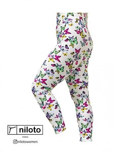 لگ براق طرح سفید پروانه ای (070303)