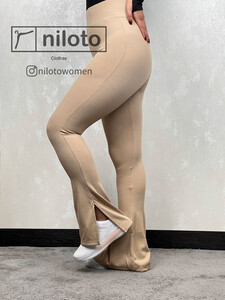 لگ کبریتی کمر گنی بغل چاکدار کرم(01402)