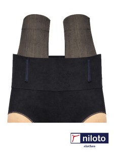 جوراب شلواری سه‌بعدی داخل کرکی گن‌دار (09308)