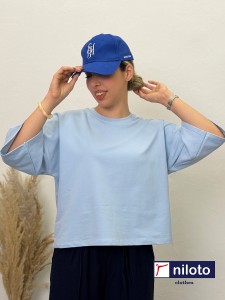 تیشرت باکسی بیسیک (2890)