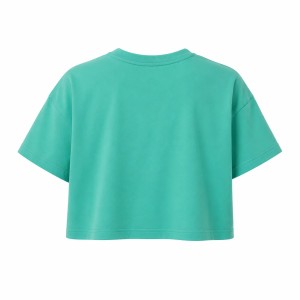 کراپ آستین کوتاه طرح Reebok