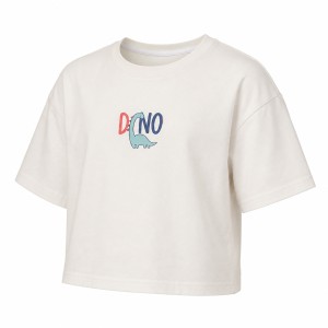 کراپ آستین کوتاه طرح Dino
