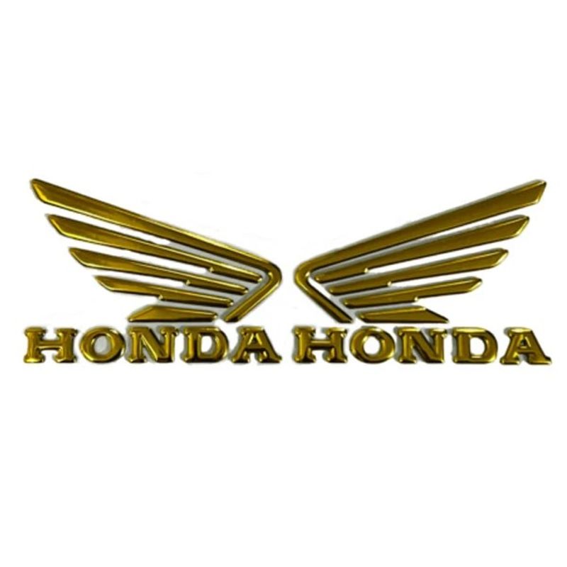 آرم فابریک موتور سیکلت HONDA طلایی  ساخت چین