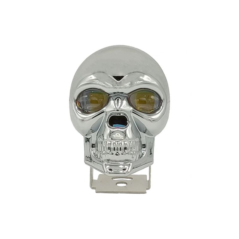 پرژکتور دو لنز طرح اسکلت (Skull) – دو رنگ (سفید/زرد)