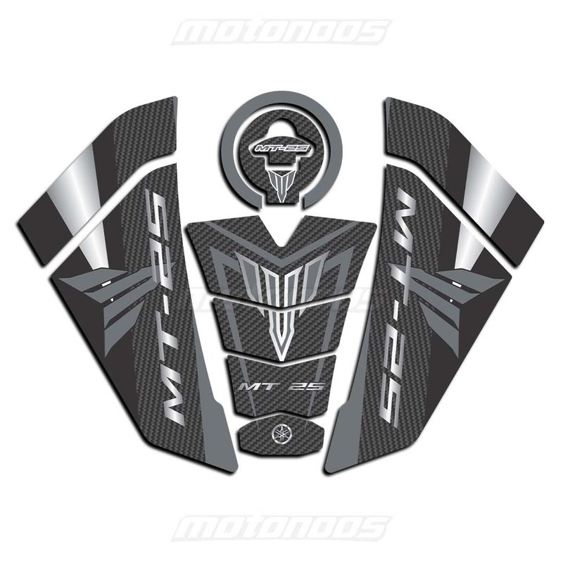 پد ژله‌ای کامل باک یاماها  (Yamaha MT-25) طوسی