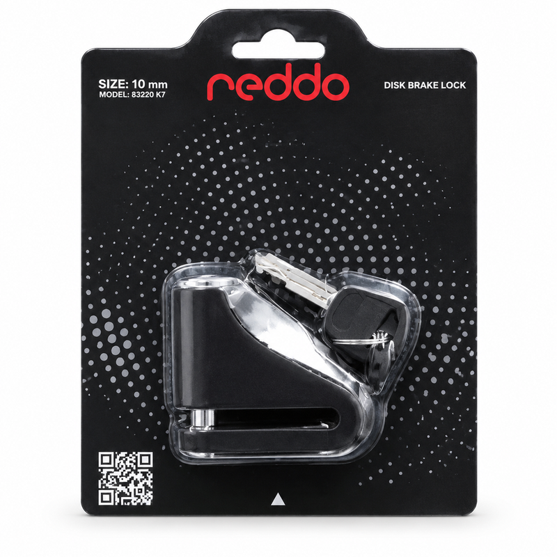 قفل دیسک موتورسیکلت reddo مشکی