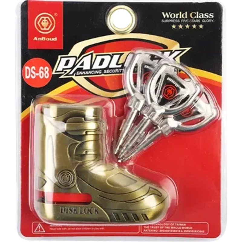 قفل دیسک موتورسیکلت padlock