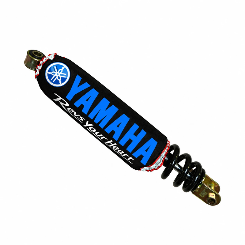 کاور محافظ کمک‌فنر موتورسیکلت YAMAHA بزرگ (30 سانت) آبی (1)عدد