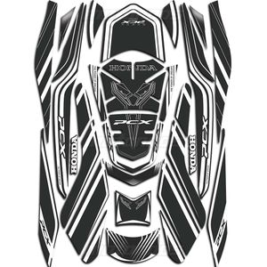 پد ژله ای کامل بدنه موتور HONDA PCX 160 مشکی سفید 