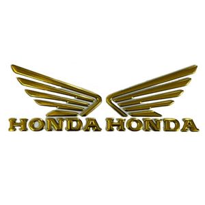 آرم فابریک موتور سیکلت HONDA طلایی  ساخت چین