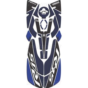 پد ژله‌ای کامل بدنه موتور یاماها YAMAHA R15  آبی مشکی