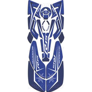 پد ژله‌ای کامل بدنه موتور یاماها YAMAHA R15  آبی سفید
