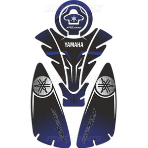 پد ژله‌ای باک موتور یاماها YAMAHA R25 آبی مشکی