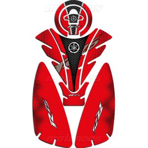 پد ژله‌ای باک موتور یاماها YAMAHA R25 قرمز