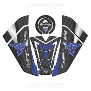 پد ژله‌ای کامل باک یاماها  (Yamaha MT-25) مشکی آبی 