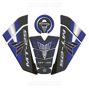 پد ژله‌ای کامل باک یاماها  (Yamaha MT-25) آبی مشکی