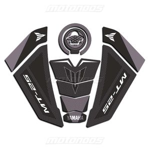 پد ژله‌ای کامل باک یاماها  (Yamaha MT-25) طوسی مشکی