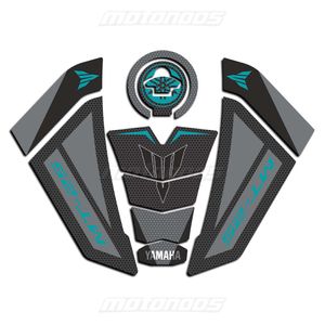 پد ژله‌ای کامل باک یاماها  (Yamaha MT-25) طوسی آبی فیروزه ای