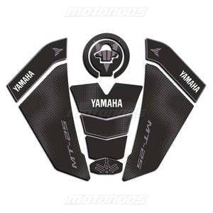 پد ژله‌ای کامل باک یاماها  (Yamaha MT-25) مشکی  
