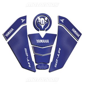 پد ژله‌ای کامل باک یاماها  (Yamaha MT-25)   آبی 