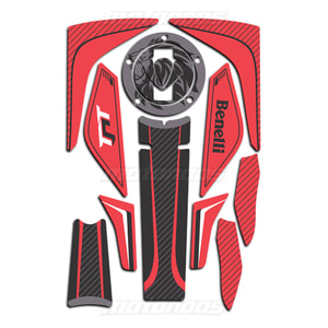 پدژله‌ای کامل  بدنه بنلی Benelli 180 S  قرمز مشکی