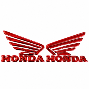 آرم فابریک موتور سیکلت HONDA قرمز  ساخت چین