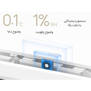 خرید سنسور دما و رطوبت شیائومی  Xiomi Mijia CR2450 sensor smart temperature and humidity meter 3 MJWSD05MMC