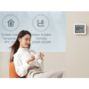 قیمت سنسور دما و رطوبت شیائومی  Xiomi Mijia CR2450 sensor smart temperature and humidity meter 3 MJWSD05MMC