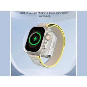 خرید شارژر بی سیم اپل واچ و ایرپاد پرو 2 کوتسی Coteeci Dual Interface Apple Watch and Airpods Wireless Charger 26005