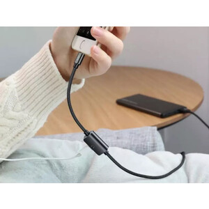 خرید کابل صدا و شارژ لایتنینگ بیسوس Baseus CALYU-01 Music Series Audio Cable