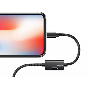 قیمت کابل صدا و شارژ لایتنینگ بیسوس Baseus CALYU-01 Music Series Audio Cable