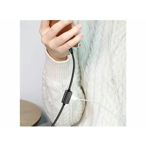 کابل صدا و شارژ لایتنینگ بیسوس Baseus CALYU-01 Music Series Audio Cable