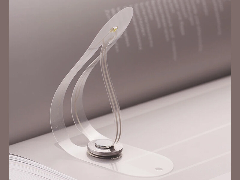 نشانک و چراغ مطالعه جیبی Book Light Ultra Bright Bookmark Night Lamp LED Book Reading Light