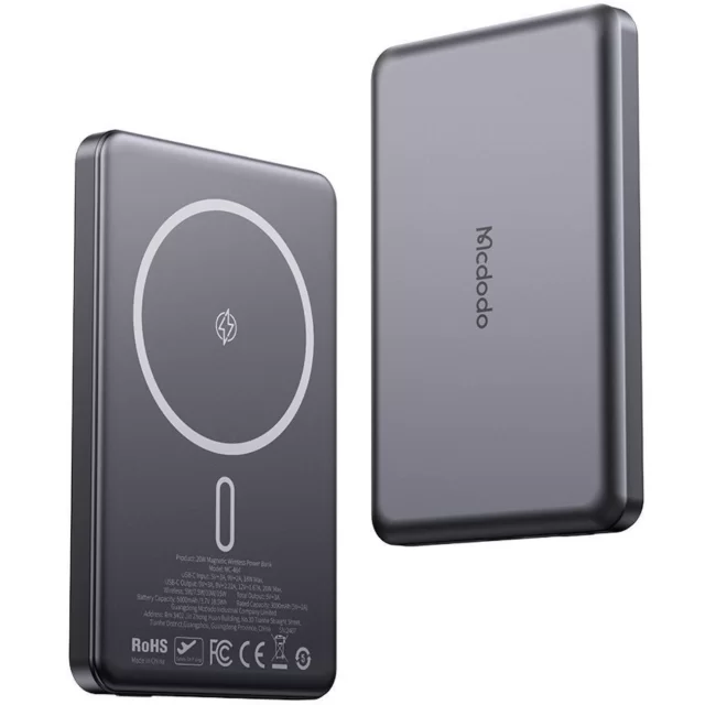 پاوربانک وایرلس مگ سیف 20 وات 5000 مک دودو MC-464