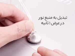 قیمت نشانک و چراغ مطالعه جیبی  Book Light Ultra Bright Bookmark Night Lamp LED Book Reading Light