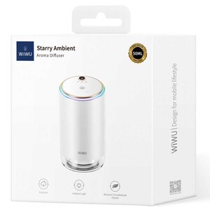 بهترین دستگاه رطوبت ساز و خوشبوکننده هوای شارژی قابل حمل با نور RGB ویوو