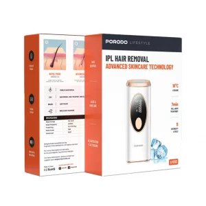 دستگاه لیزر Porodo Lifestyle IPL Hair Removal