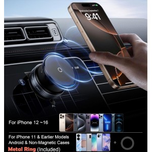 هولدر موبایل وکیوم دار مگنتی مدل k009