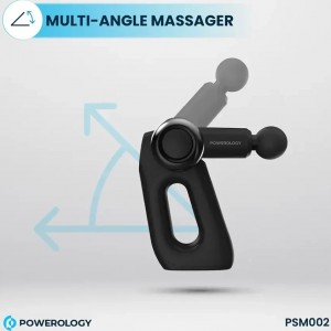 ماساژور تفنگی پاورولورژی مدلPowerology Full-Body Massage Gun PSM002