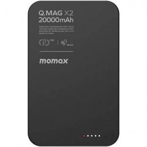 پاوربانک وایرلس شارژ20000 مومکس مدلQ.MAG X2 IP133