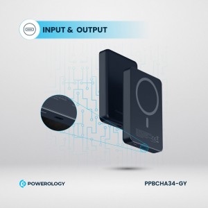 پاوربانک وایرلس 10000 میلی امپر پاورولوژی مدلPPBCHA34