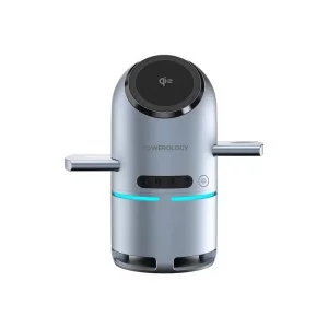 شارژر وایرلس به همراه اسپیکر پاورولوژی مدل PWCUQC039
