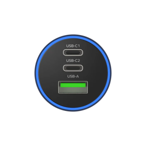 شارژر فندکی سه پورت 100 واتی مومکس