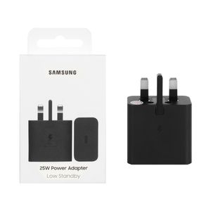 شارژر سه پین SAMSUNG 25W اصلی T2510 ( فست و PD) مشکی گارانتی دار