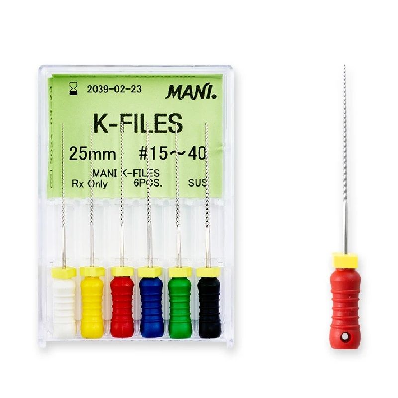 K فایل دستی 25 میلیمتر (مانی)