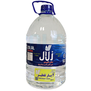 آب مقطر (آب دیونیزه) 2 بار تقطیر (زلال طب شیمی)