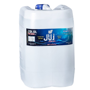 آب مقطر (آب دیونیزه) 20 لیتری یکبار تقطیر