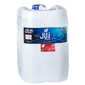 آب مقطر (آب دیونیزه) 5 لیتری 3 بار تقطیر